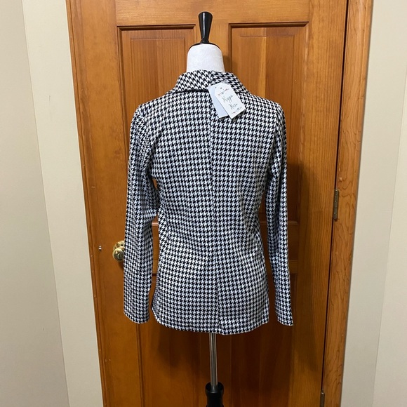 NWT Hippie Rose Houndstooth Jacket - Picture 2 of 3